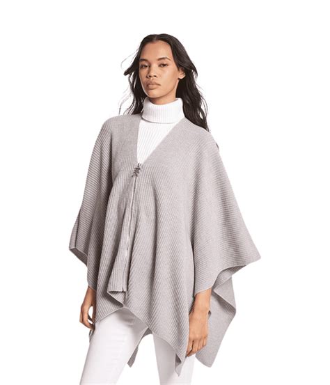 michael kors mens poncho|ribbed poncho.